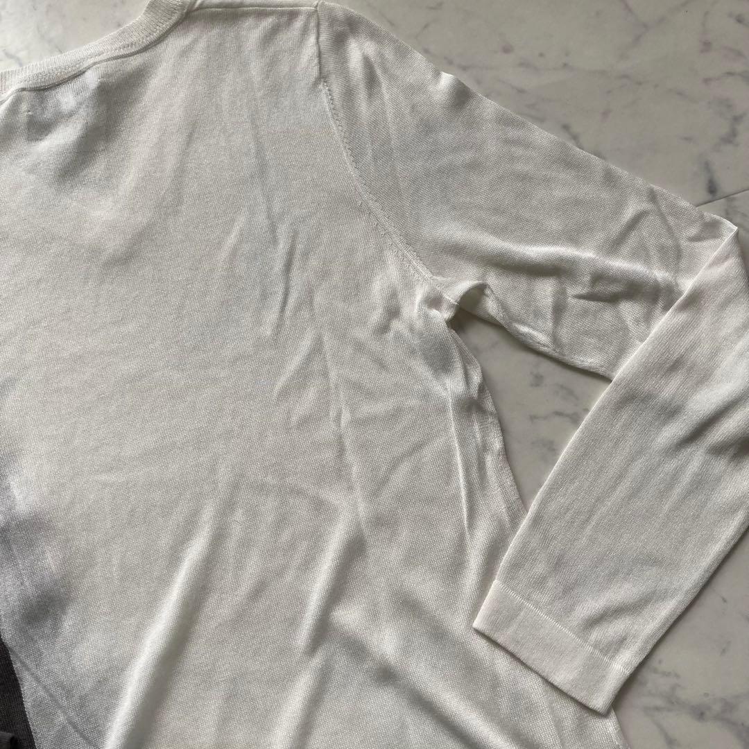 定価38500円【新品】レディース38ランバンスポール リボン付きニット