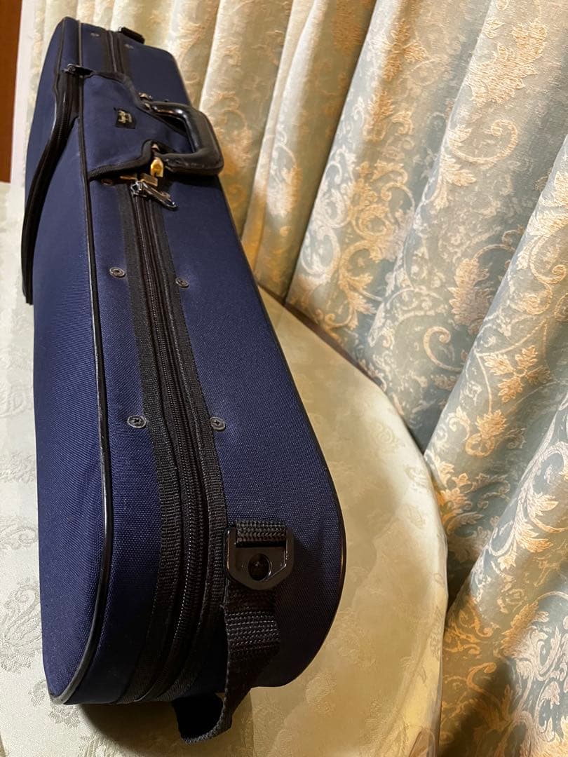 スーパーライト　バイオリン　ケース　ネイビー系