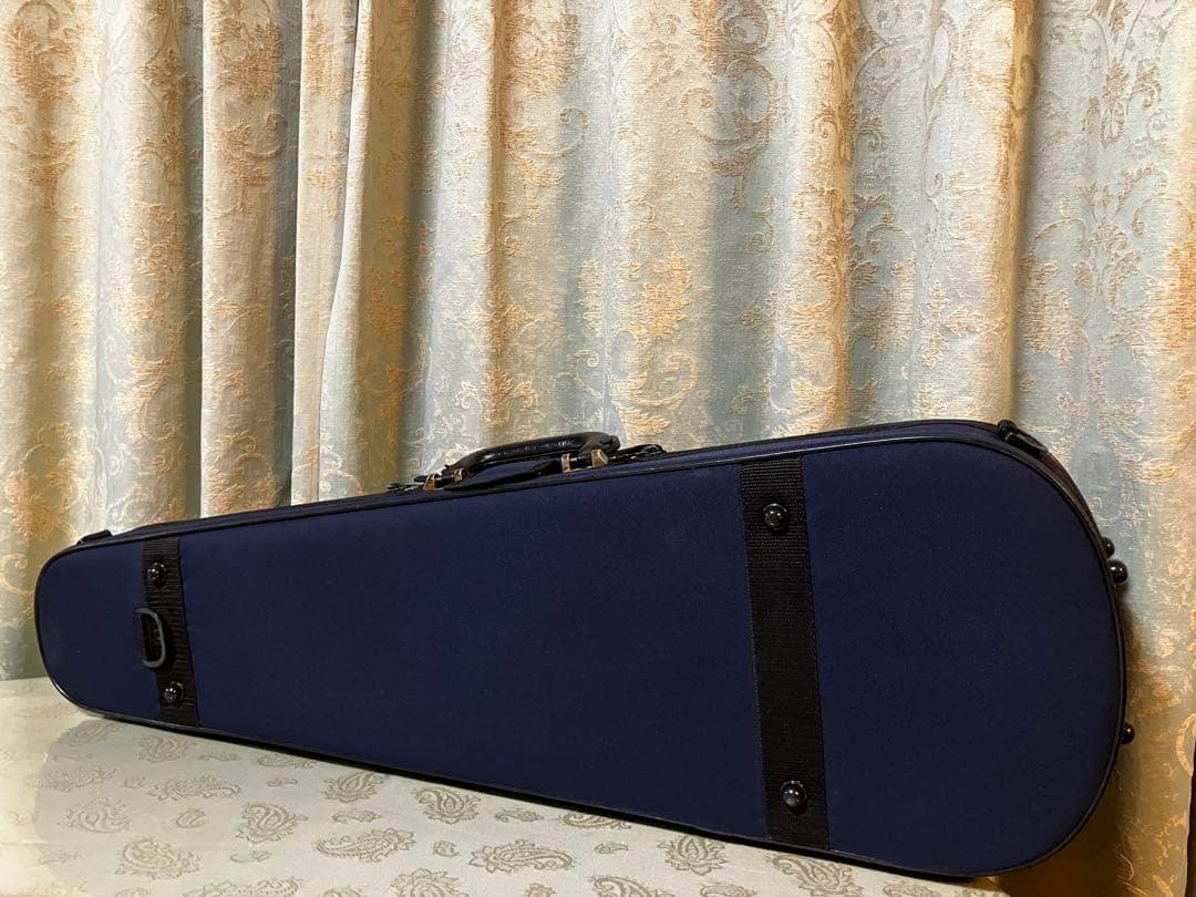 スーパーライト　バイオリン　ケース　ネイビー系