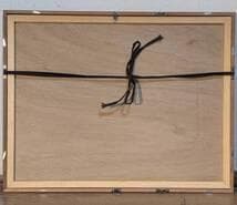 【真作】絵画　徽州古村の風景　中国山水画風　墨彩画　中国伝統建築と山水　X63