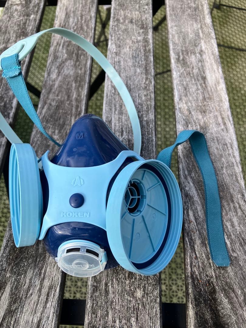 ROKEN 防塵マスク 青