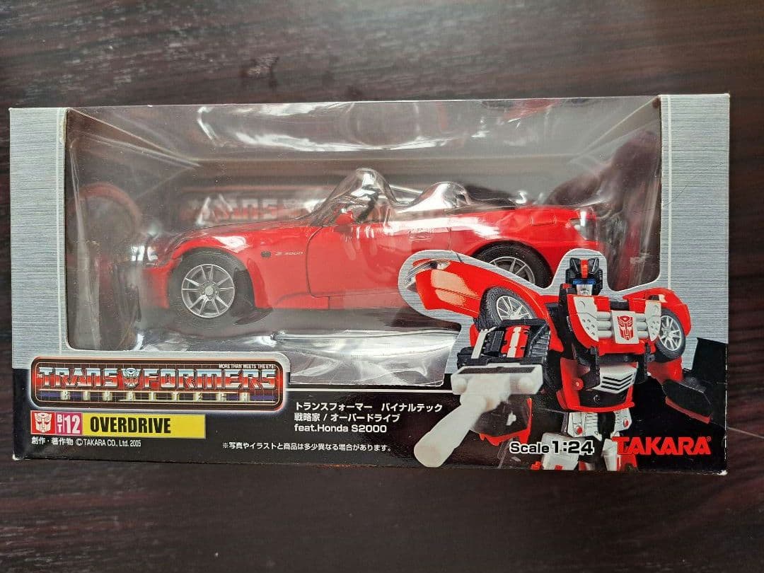 【未開封】　トランスフォーマー　バイナルテック　　オーバードライブ