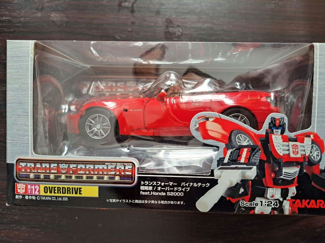 【未開封】　トランスフォーマー　バイナルテック　　オーバードライブ