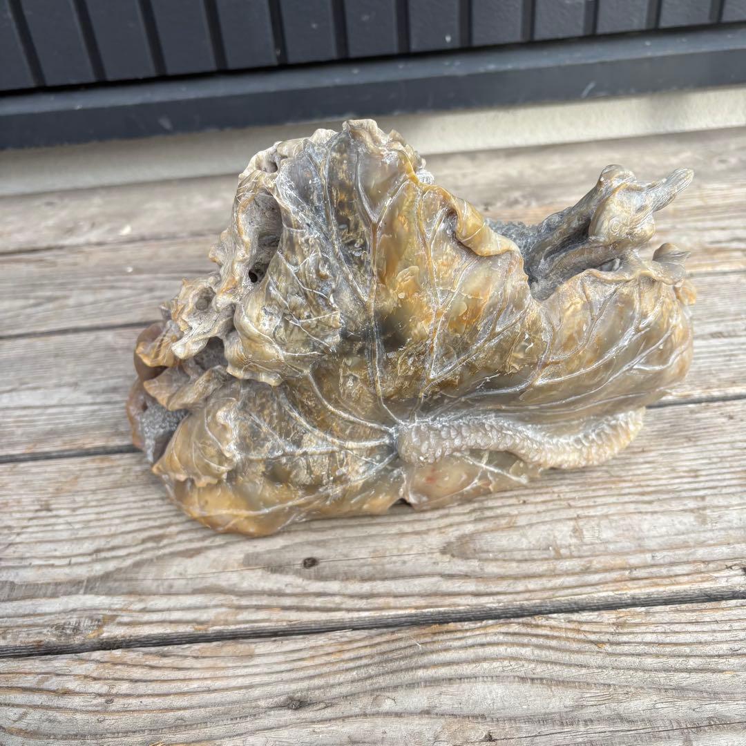 中国骨董 ワニ 置物 彫刻 天然石 オブジェ レトロ ジャンク ワニ群像 置物