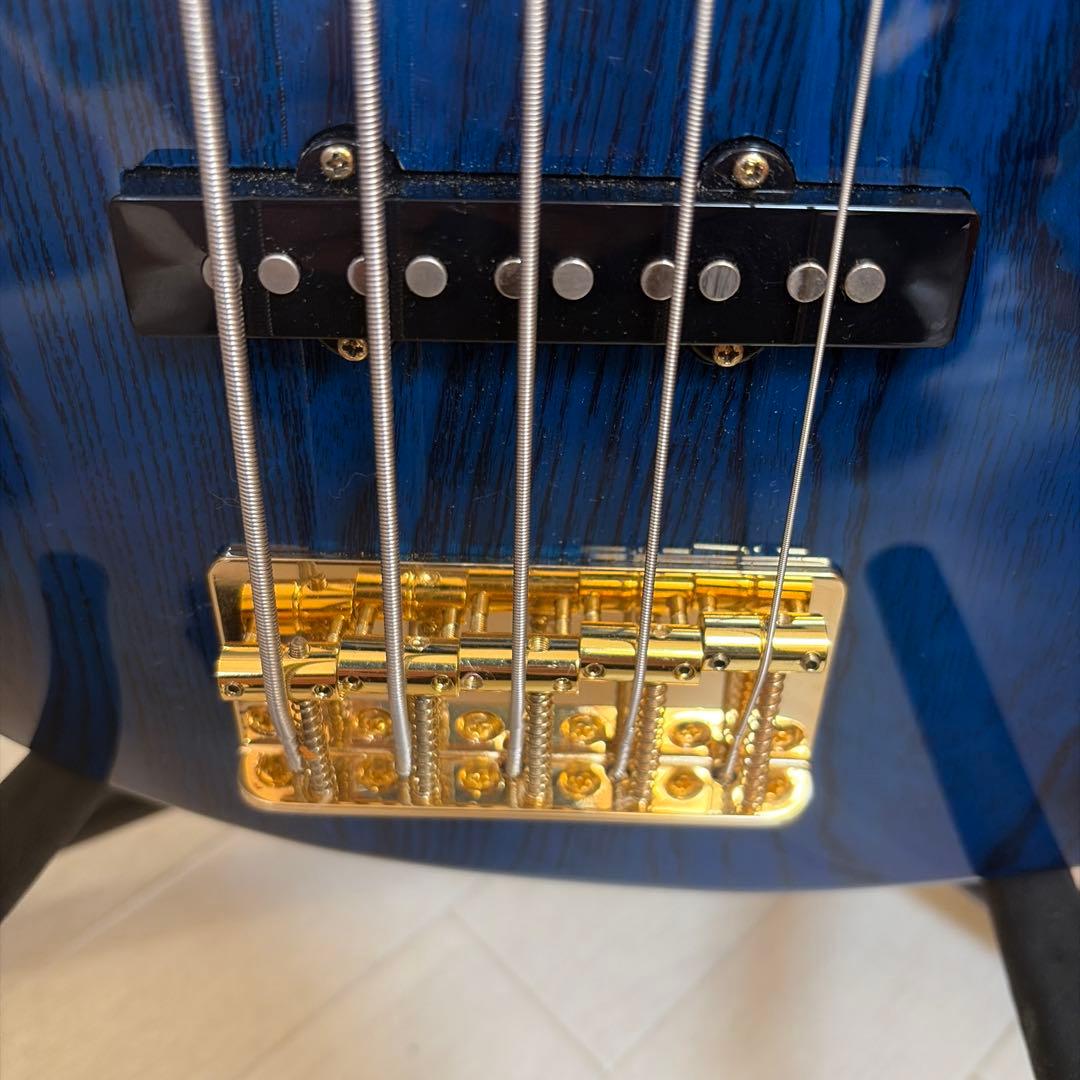 ❤️AriaProII RSB-42AR 5弦ベース 美品 チューナー ストラップ