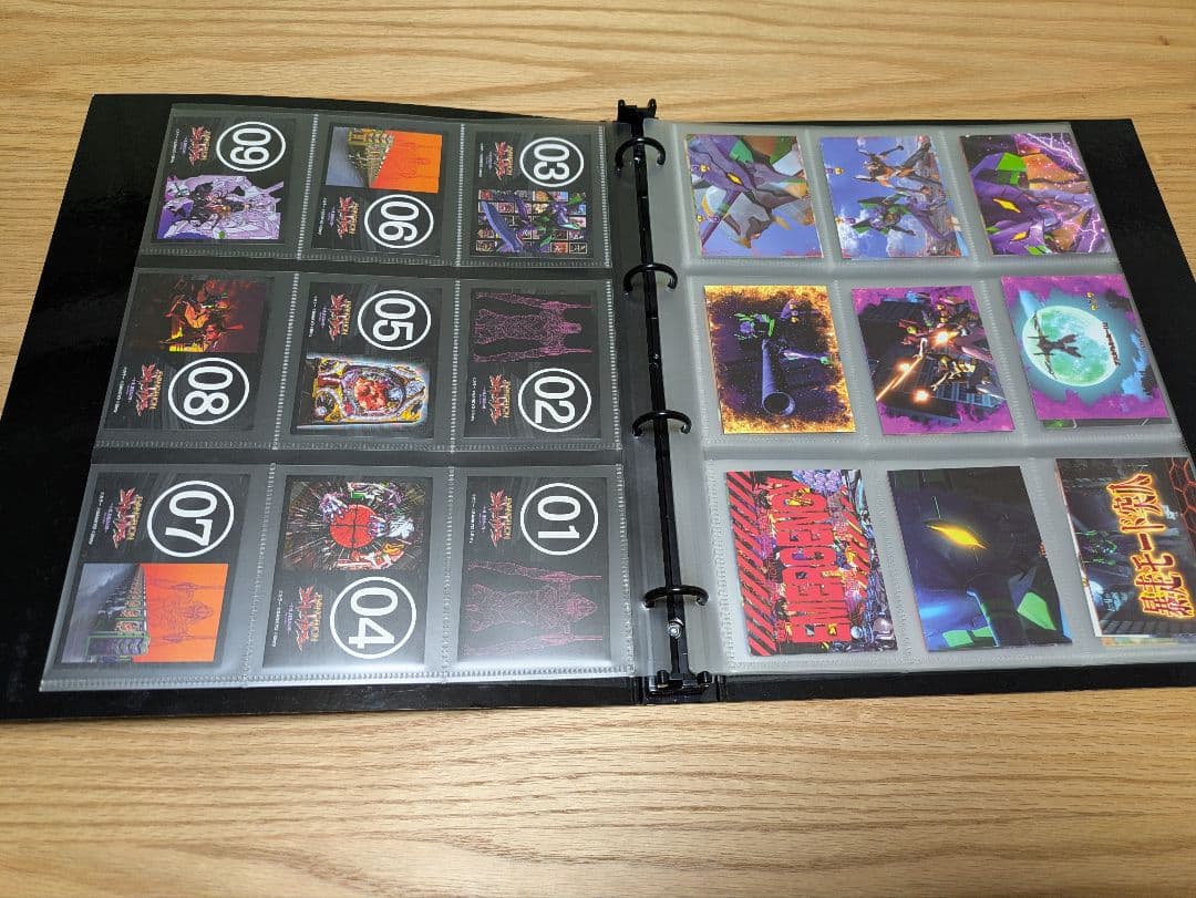 CRエヴァンゲリヲン11　バインダー＆カード　パチンコ販促品　非売品