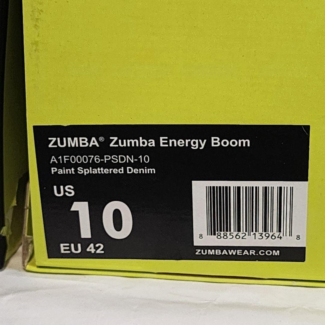 ZUMBA Energy Boom US10 デニム ダンスシューズ 27 ②