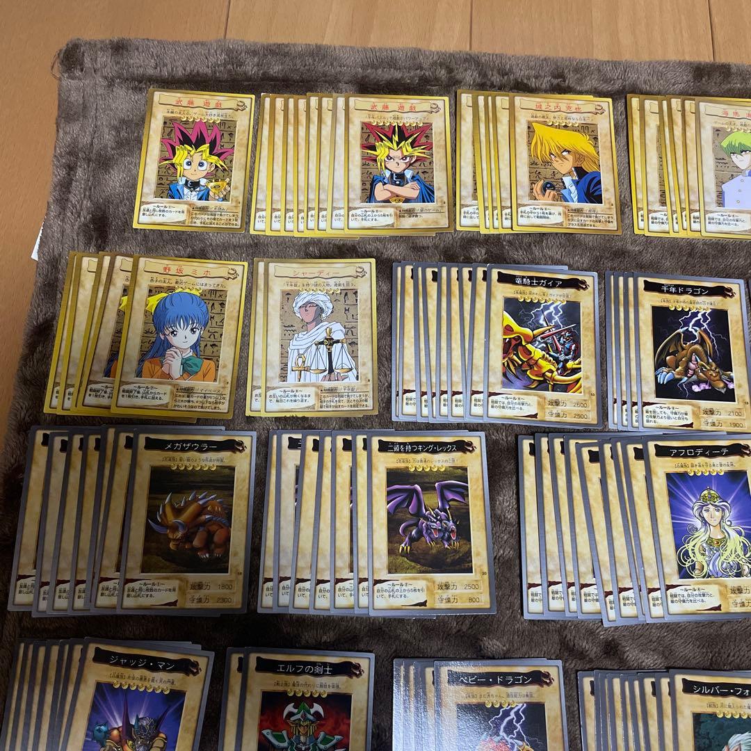 初期　バンダイ　遊戯王　約360枚　まとめ　ブラックマジシャン　デーモンの召喚