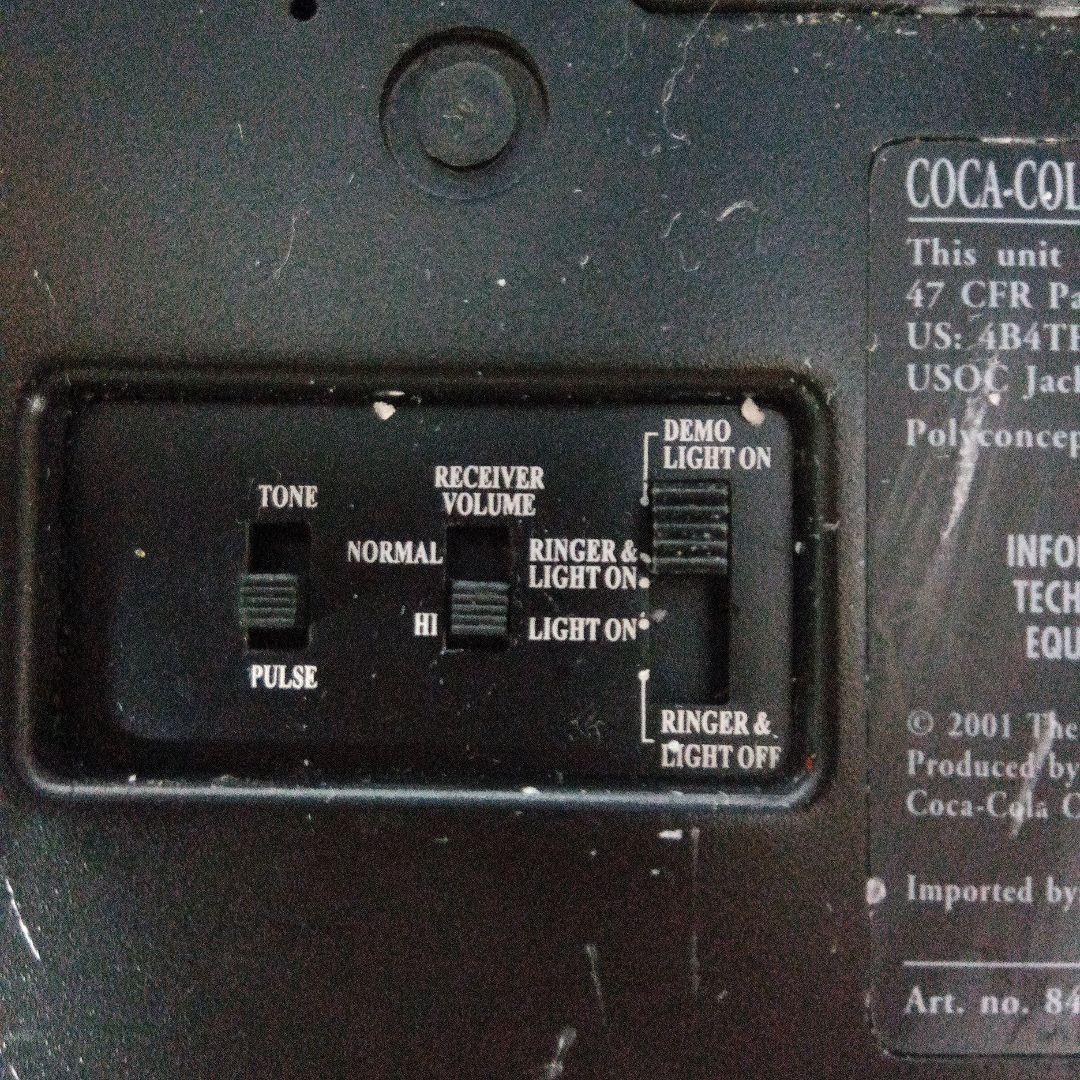 Coca-Cola ステンドグラス電話機 2004年製