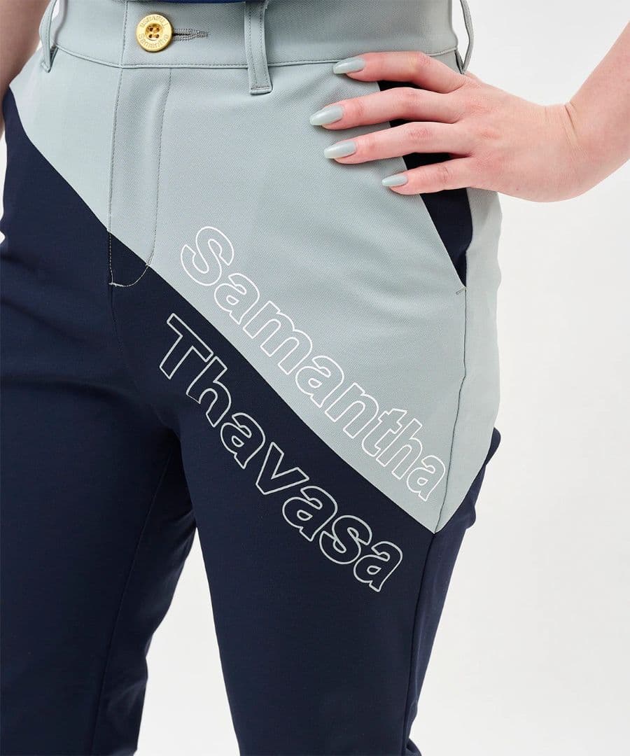 40％OFF　サマンサゴルフ　アイミーちゃんストレッチパンツ　Lサイズ