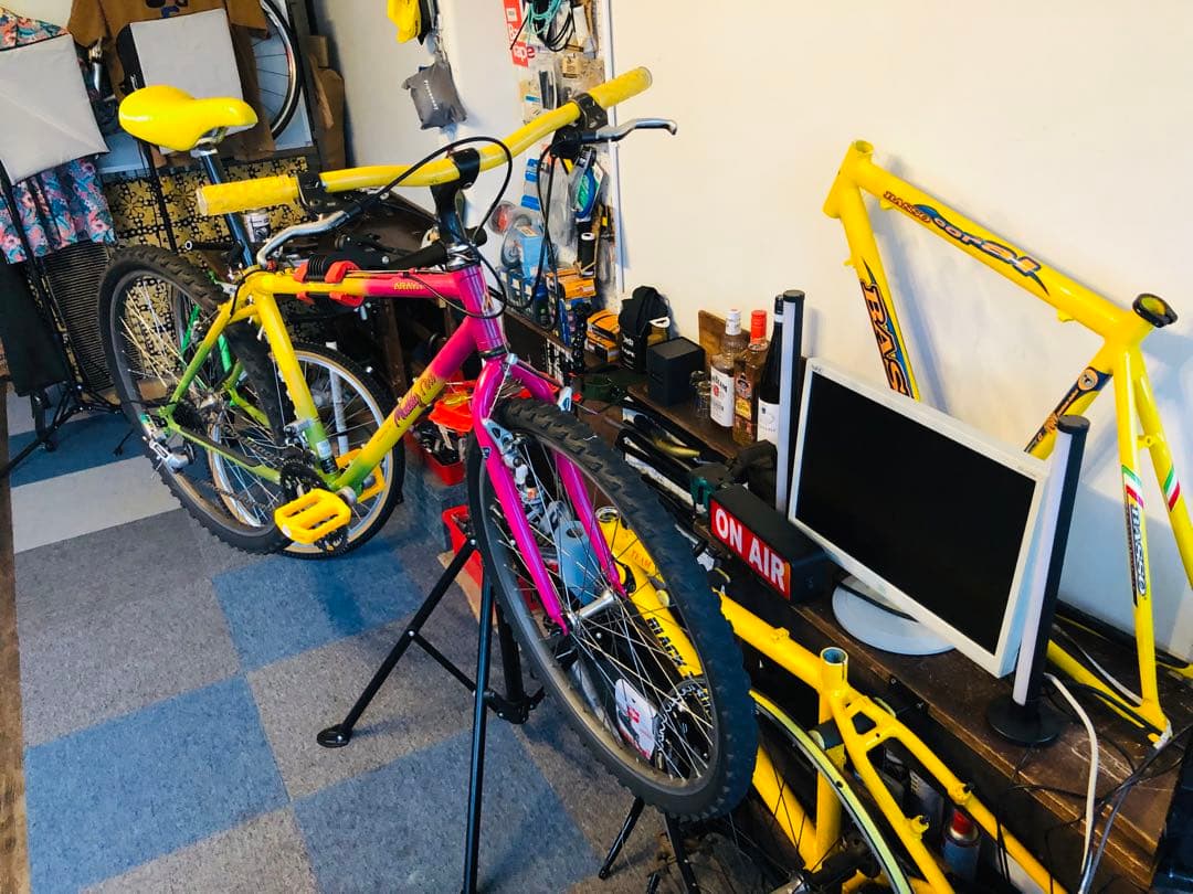 Zent【ハンドル交換しました】Araya MuddyFox