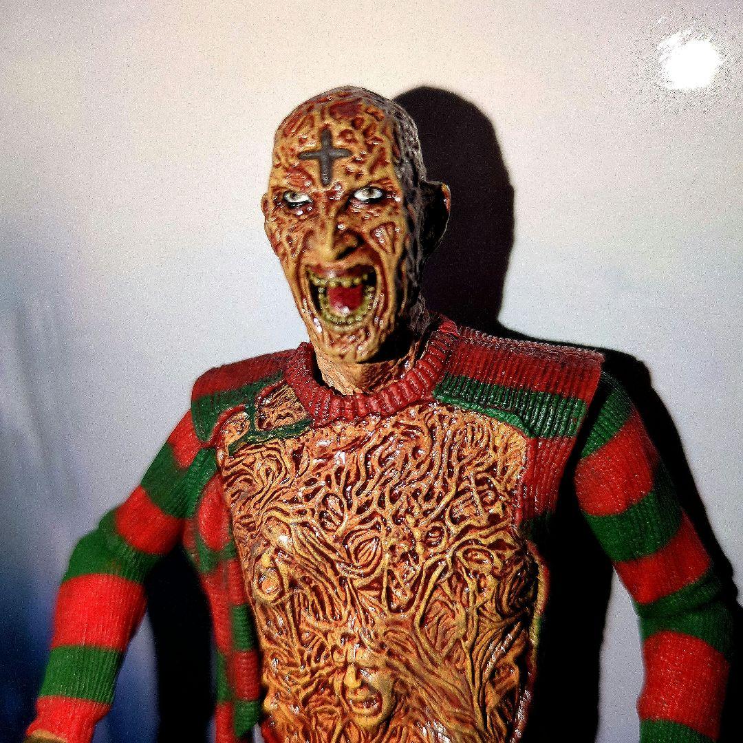 NECA ナイトメア·エルム街の悪夢3 フレディー•クルーガー【中古開封品】