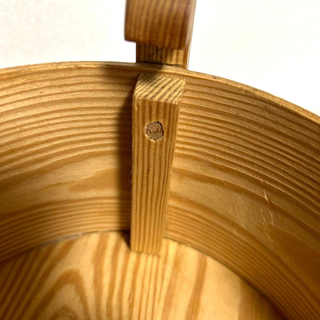 ヴィンテージ　スウェーデンsvepaskスヴェープアスク曲げ木箱　北欧雑貨