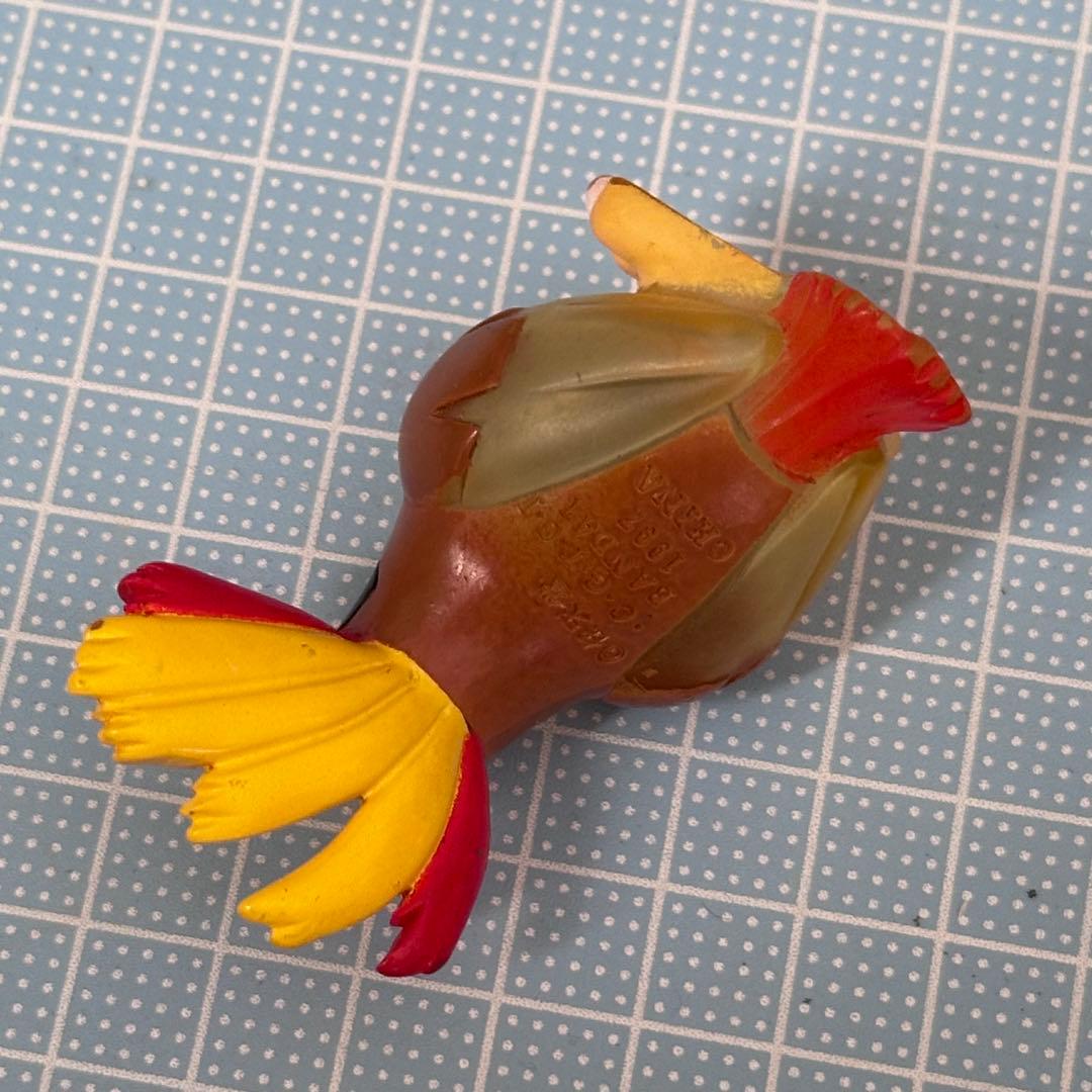 ポケモンキッズ　指人形　ピジョット　クリア　レア　ソフビフィギュア