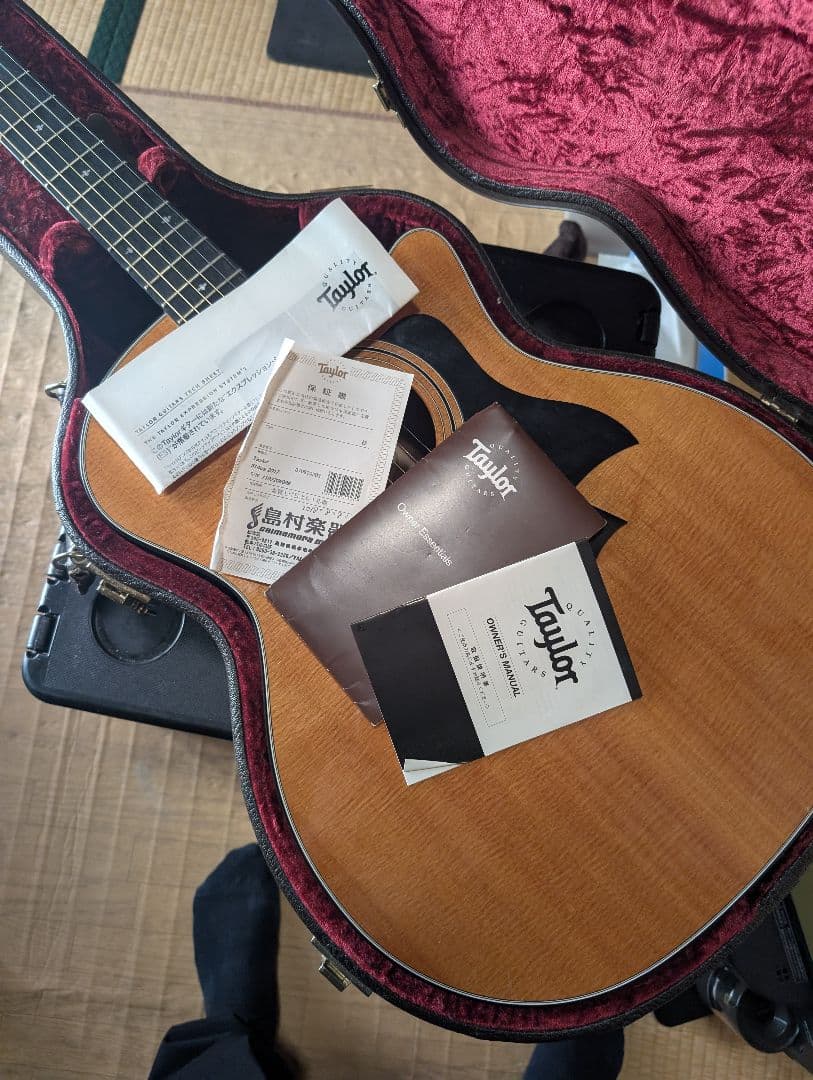 マ*サ様 Taylor 314ce ワンオーナー美品 ハードケース付き