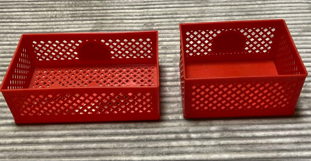 Hello Kitty ミニ収納ボックス ミニコンテナボックス　レトロ小物入れ