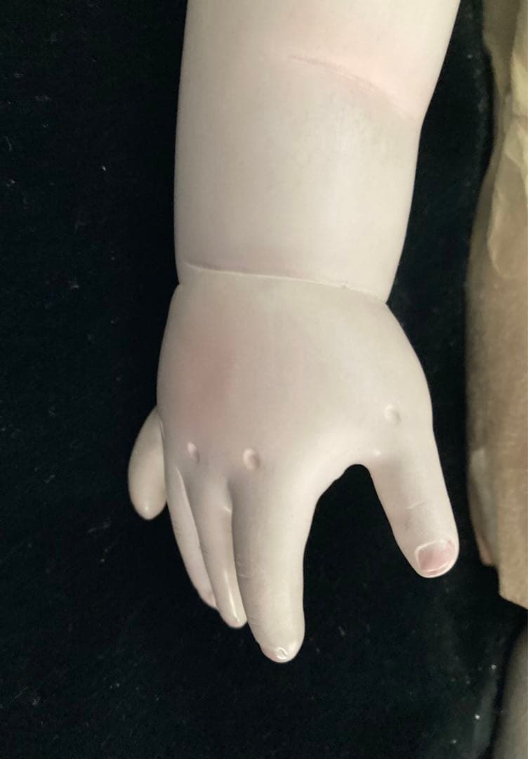 大変作りの良い人形　市松人形　抱き人形　日本人形　54㎝　男の子