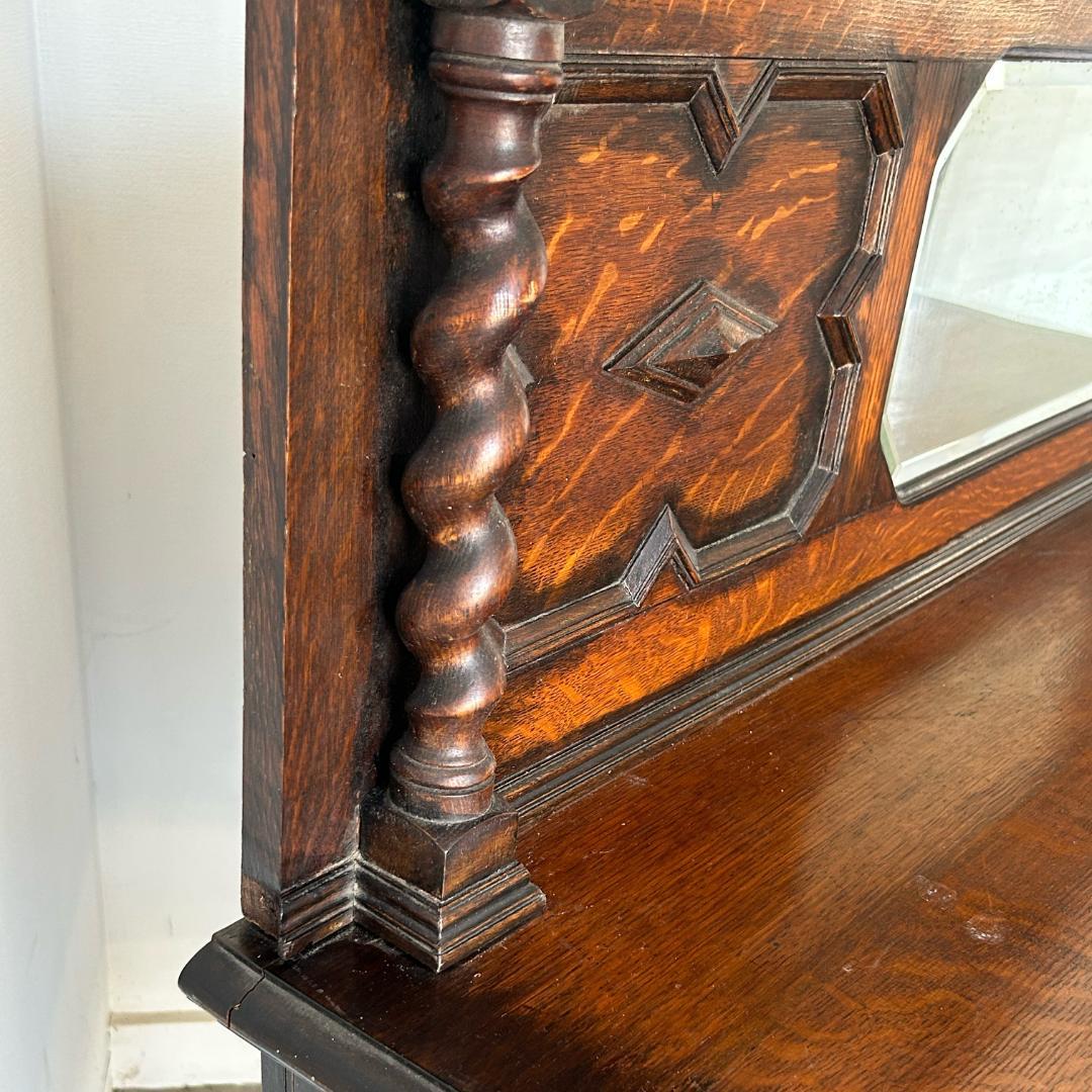 イギリス アンティーク 家具 ミラーバックサイドボード 1930年頃 611A