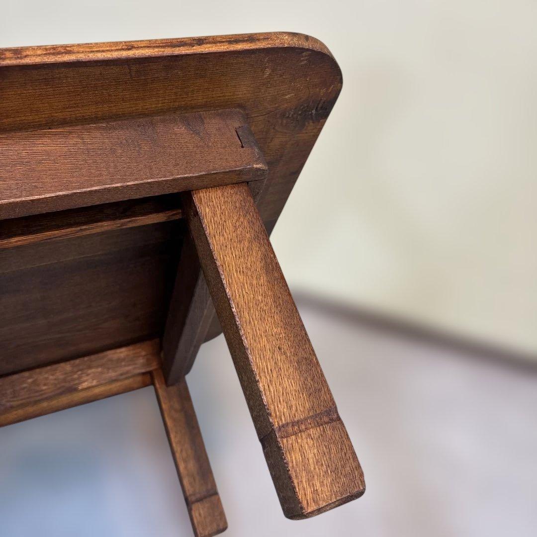 昭和レトロ 平机・文机｜木製 折りたたみ式 座卓・ちゃぶ台｜古材 古道具