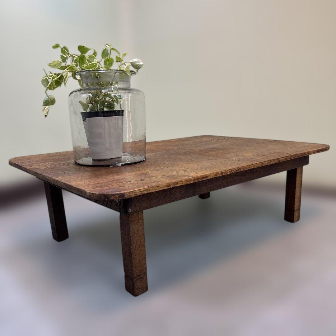 昭和レトロ 平机・文机｜木製 折りたたみ式 座卓・ちゃぶ台｜古材 古道具