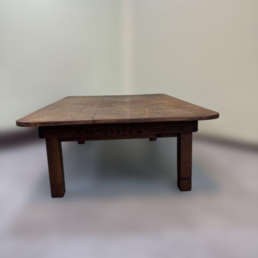 昭和レトロ 平机・文机｜木製 折りたたみ式 座卓・ちゃぶ台｜古材 古道具