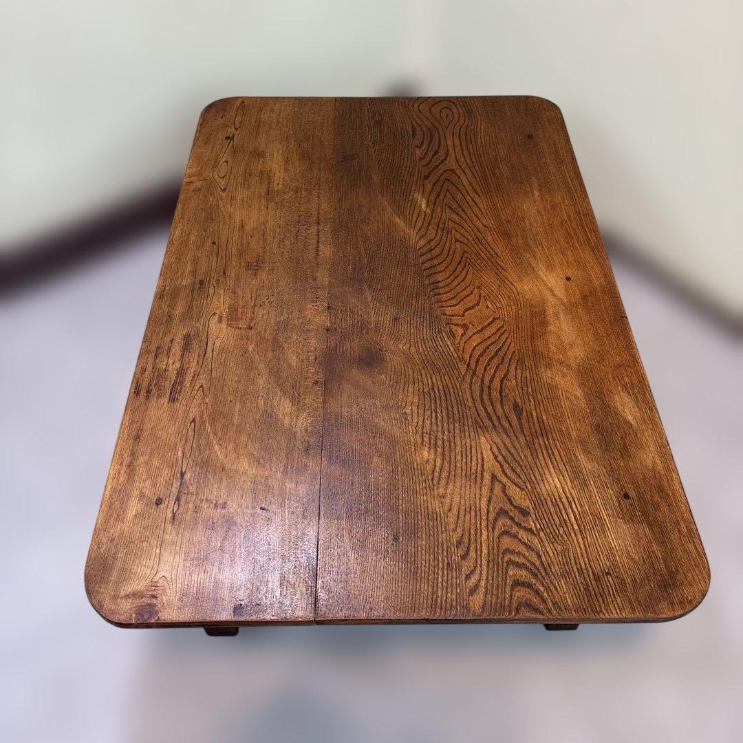 昭和レトロ 平机・文机｜木製 折りたたみ式 座卓・ちゃぶ台｜古材 古道具