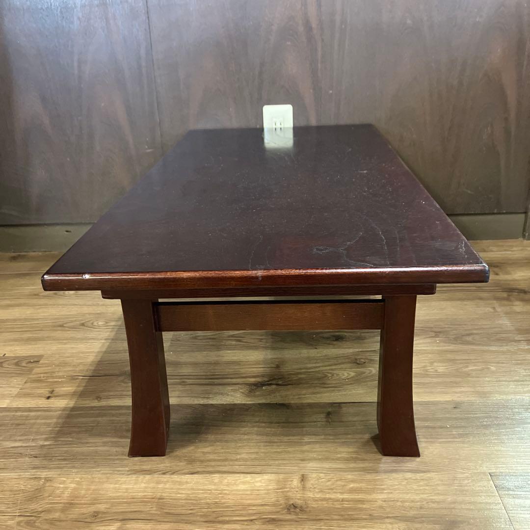 B-2 座卓 文机 和家具 栓 セン 折りたたみ脚 ローテーブル 昭和レトロ