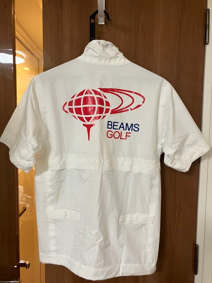 BEAMS GOLF レインウェア セットアップ 上下セット 白 M 美品