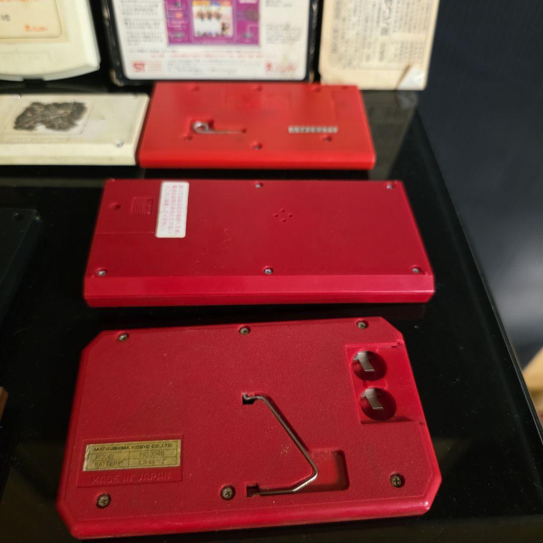 ゲームウォッチ　任天堂　バンダイ　電子ゲーム　セット　ラスベガス　昭和　レトロ