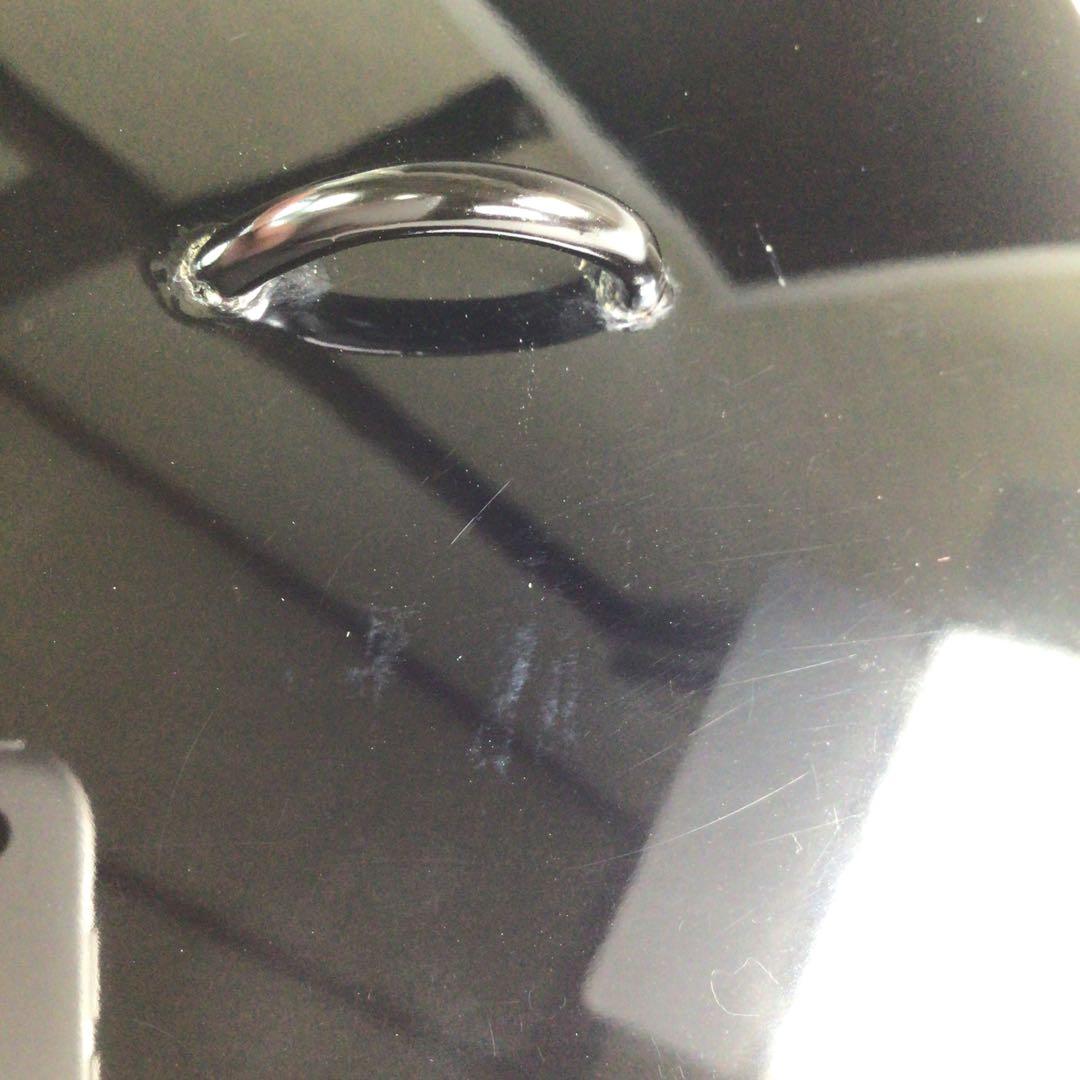 Ｒ８　水指　『山本曠作』『クリスタル硝子』『切子水指』　共箱　茶道具　ガラス工芸