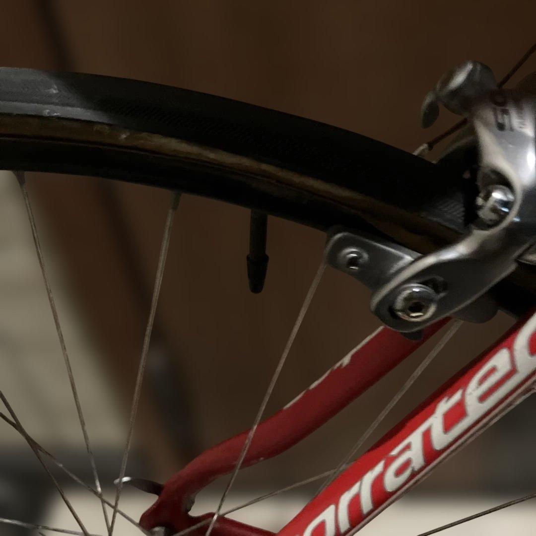 ロードバイクcorratec現状品、used品、長期自宅保管品タイヤ交換必要です