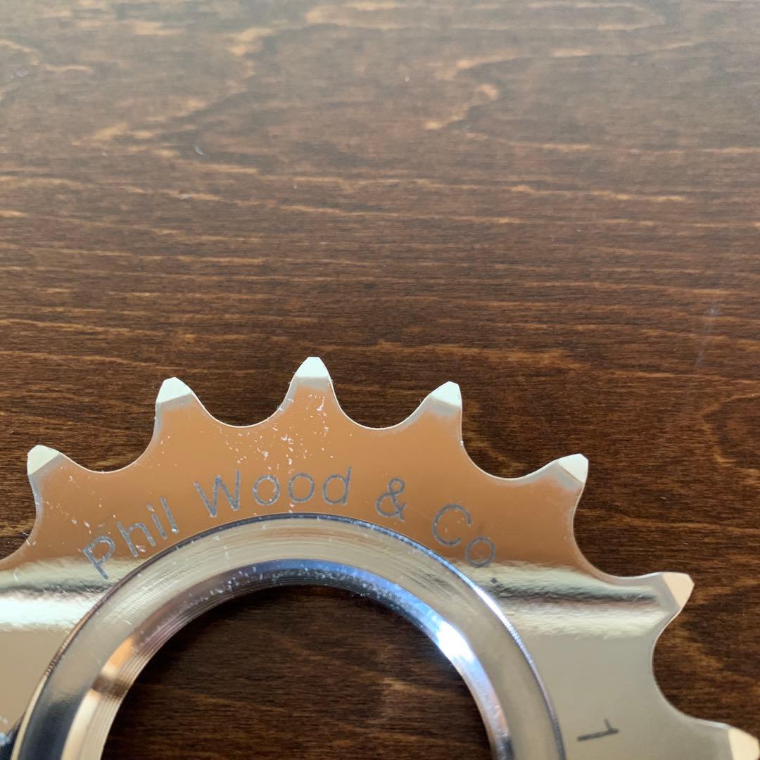 Philwood track cog 17T 1/8 フィルウッド コグ ピスト