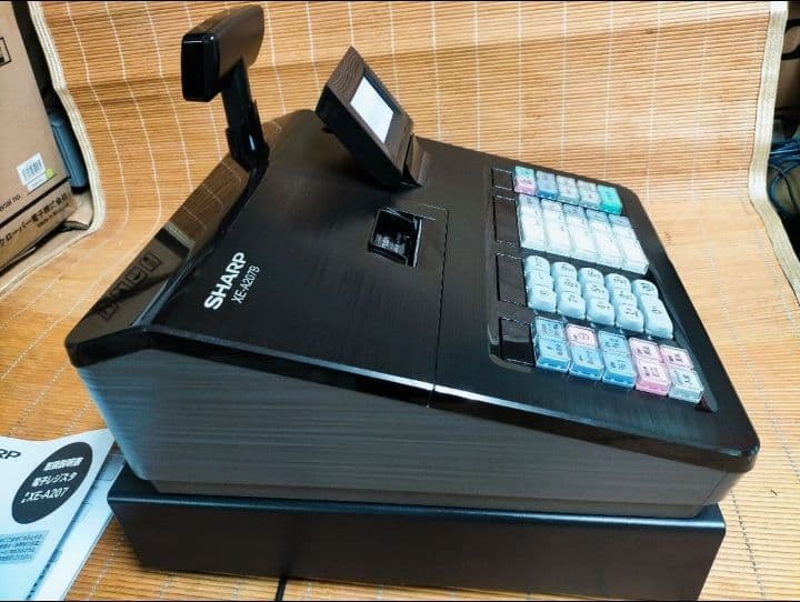 美品シャープレジスター　XE-A207　PC連携売上管理設定無料　000880