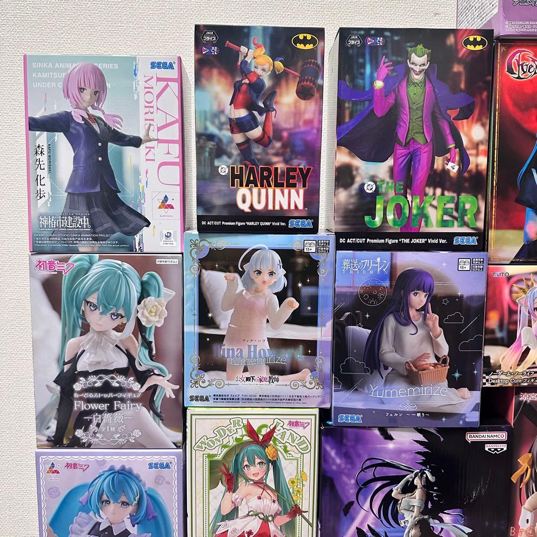 最新プライズフィギュア 25個セット セット販売　美少女　ジャンプ系②