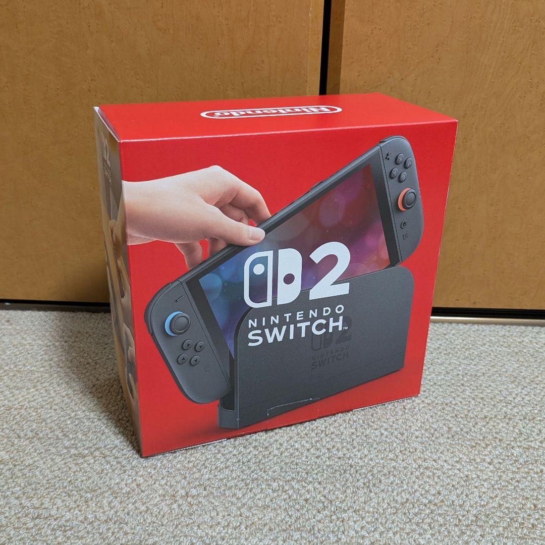 【新品未開封品】Nintendo Switch 2(日本語・国内専用)　本体