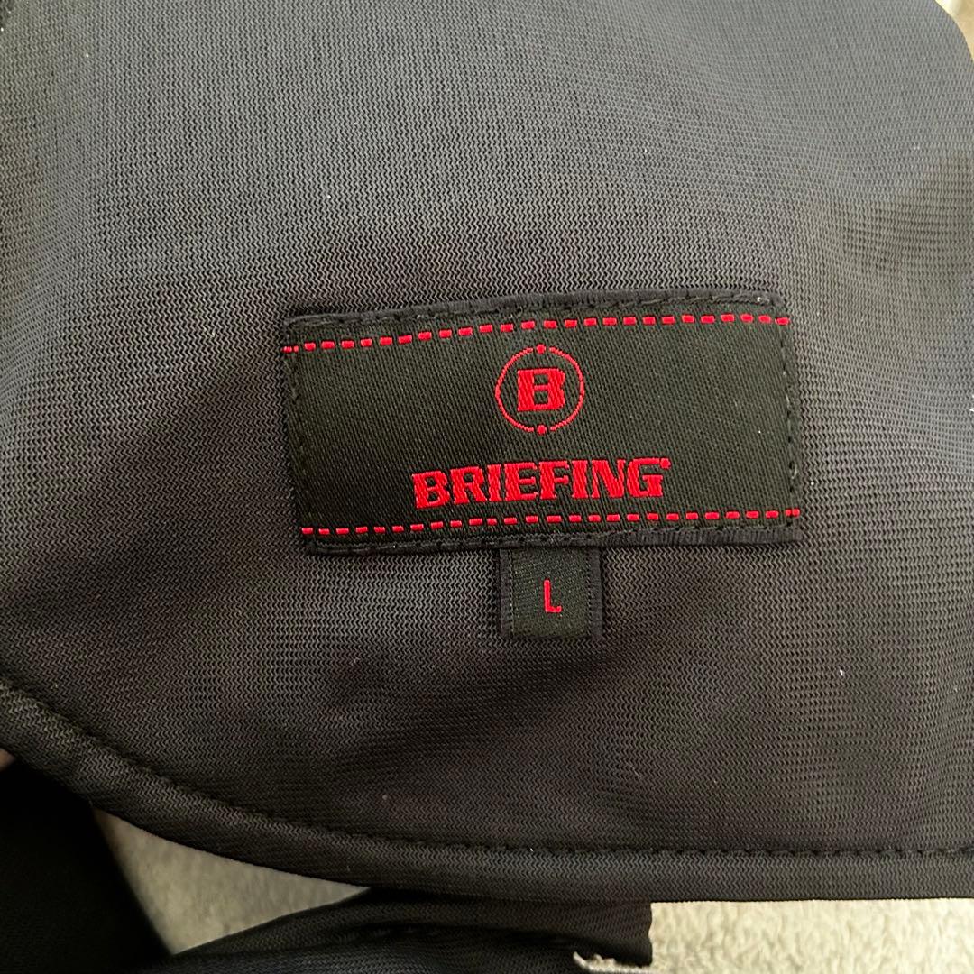 BRIEFING ジョガーパンツ 裾リブ 裏起毛 ストレッチ　ゴルフ