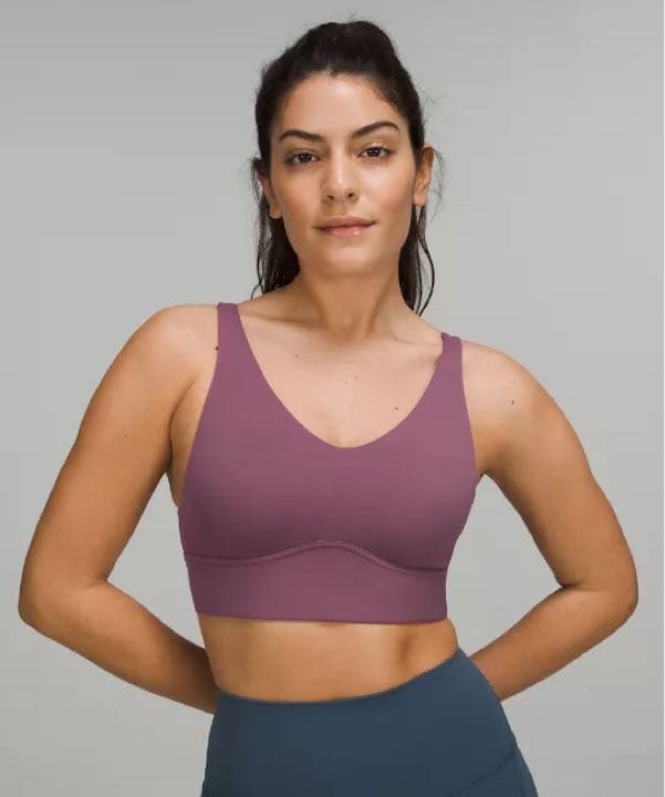 ★美品★  ルルレモン　Alignment Longline Bra