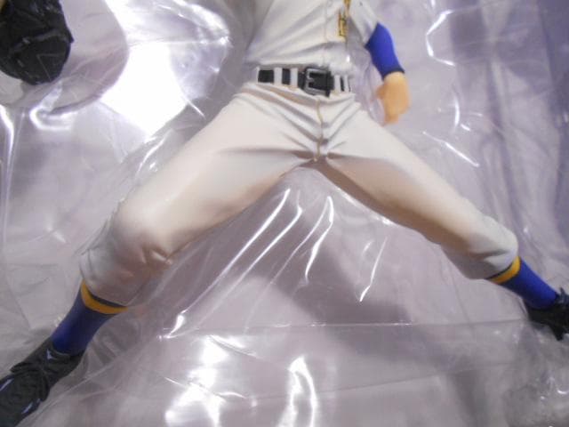 ダイヤのA 沢村栄純 スケールフィギュア 【ボール欠品】