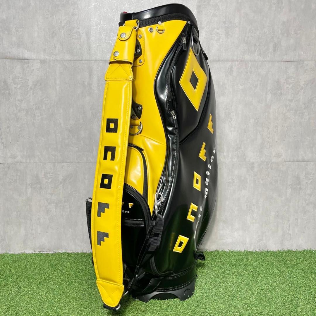 ONOFF オノフ プロモデル キャディバッグ ゴルフバッグ イエロー ブラック