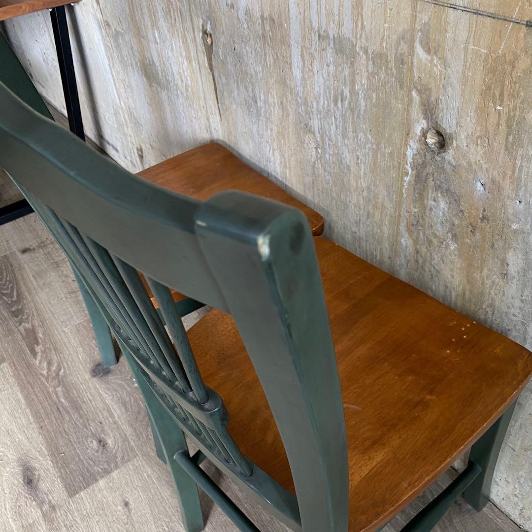 カントリースタイル　ダイニングテーブルセット　チェア　シャビー　レトロ