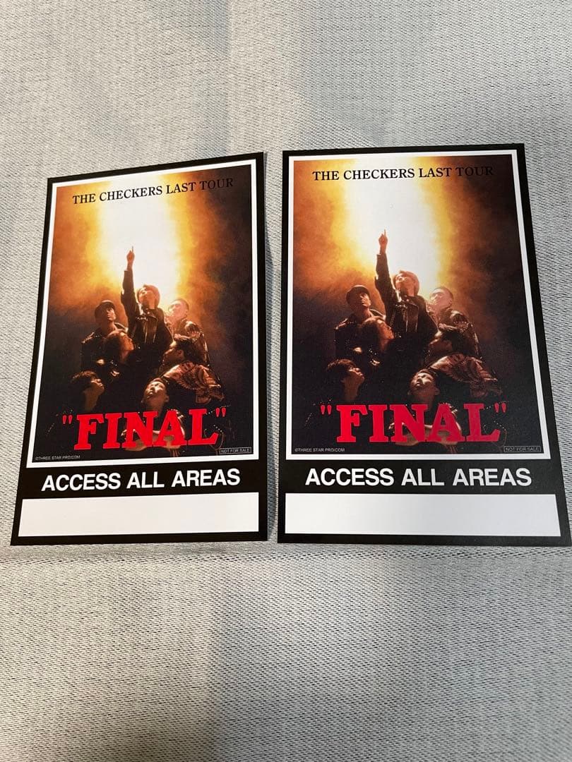 新品　チェッカーズファイナルツアー　復刻版CDパンフレット　推し活　 藤井フミヤ