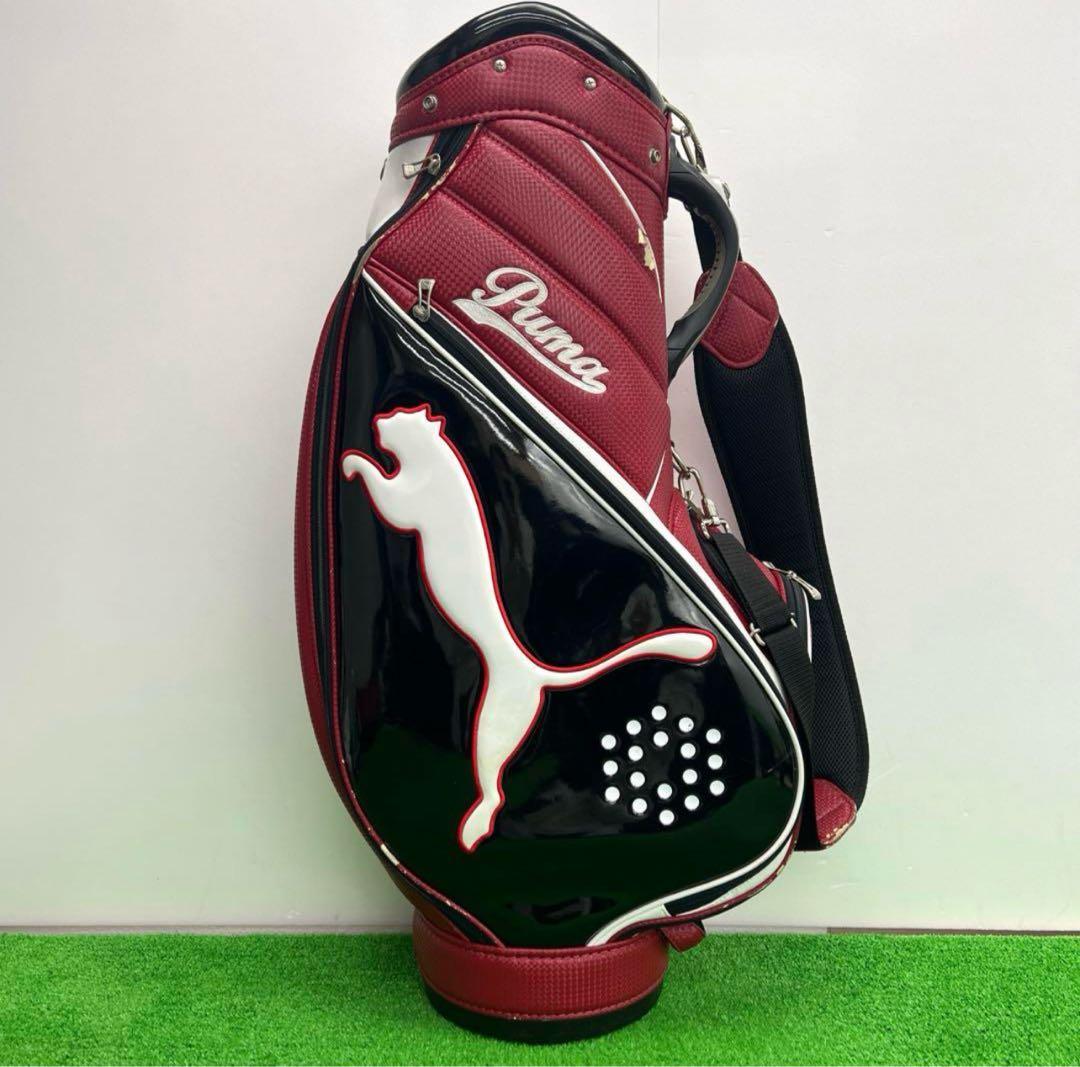 プーマ　puma ⒏5インチ キャディバッグ　ゴルフバッグ