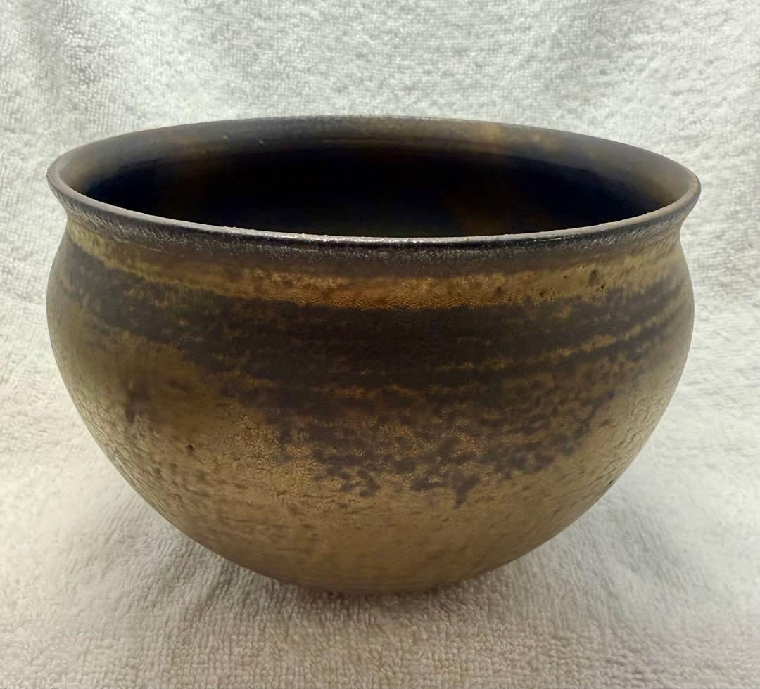 茶道具 建水 こぼし 砂張 楽山【匿名配送】