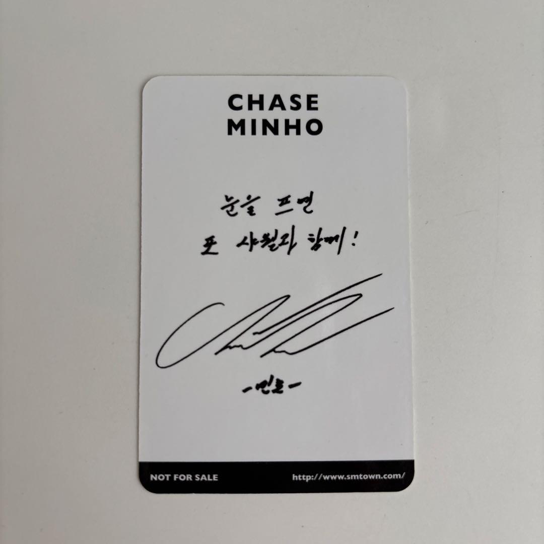 SHINee MINHO ミノ ミンホ CHASE Complete Ver