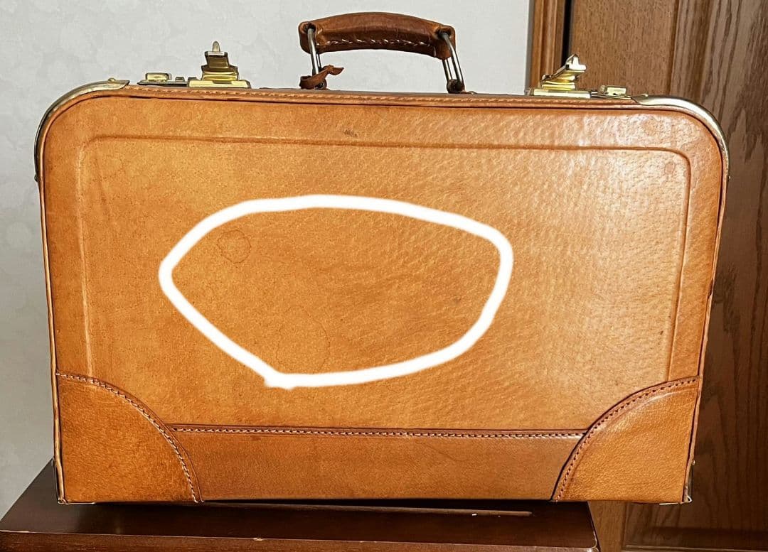 ＊レア＊天然皮革の旅行トランク　旅行カバン