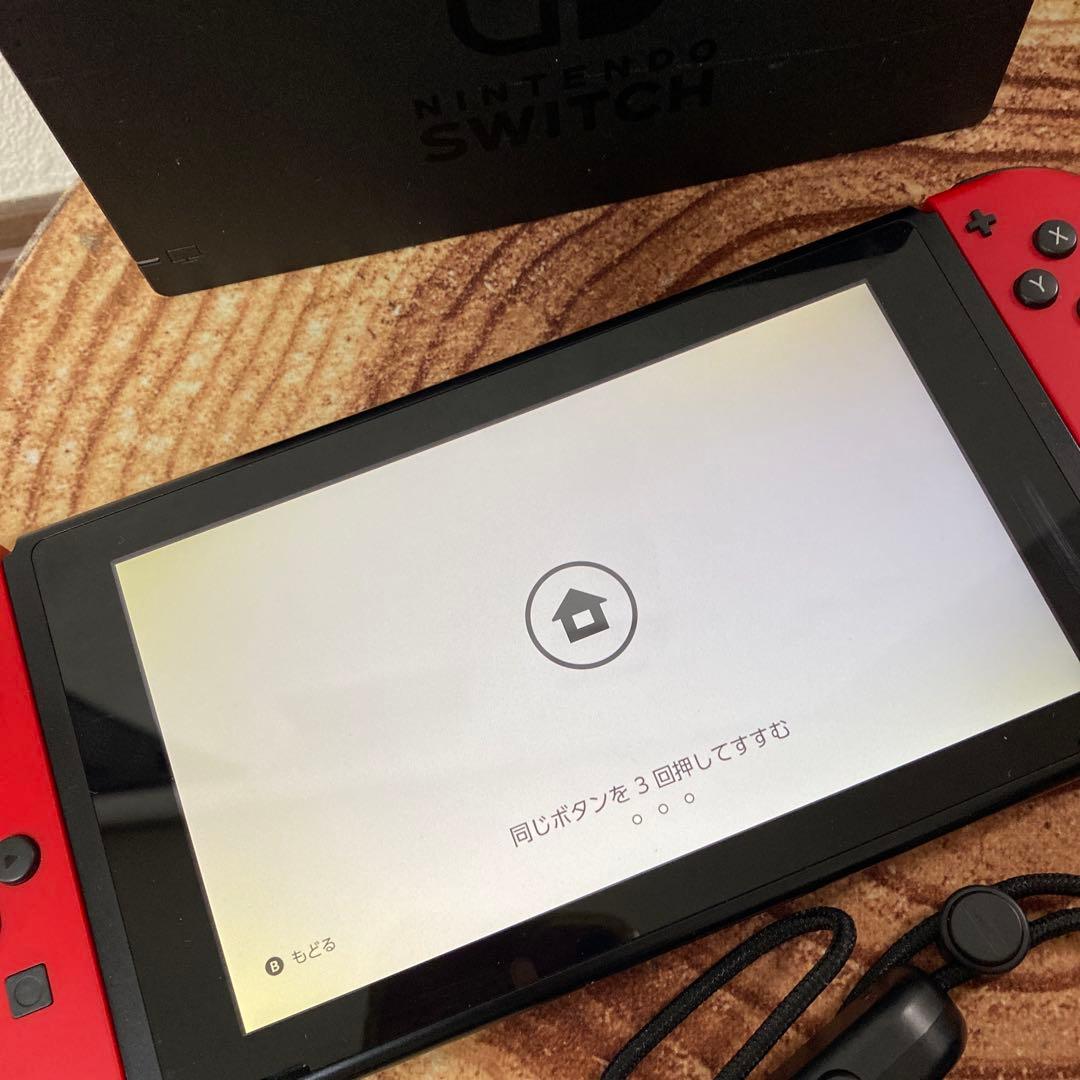 Nintendo Switch ニンテンドースイッチ本体　RED箱無し