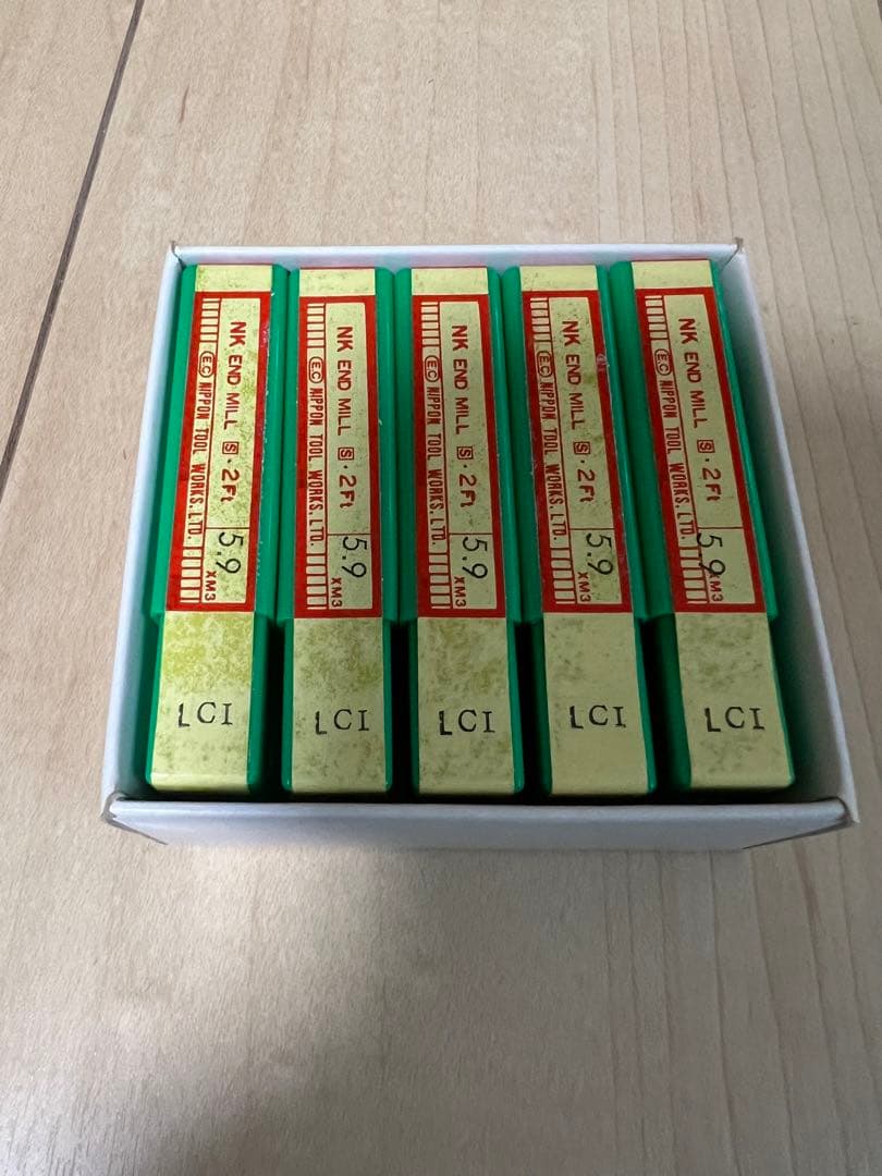 NKエンドミル(ショート刃長) 2FT 刃径5.9mm 10本