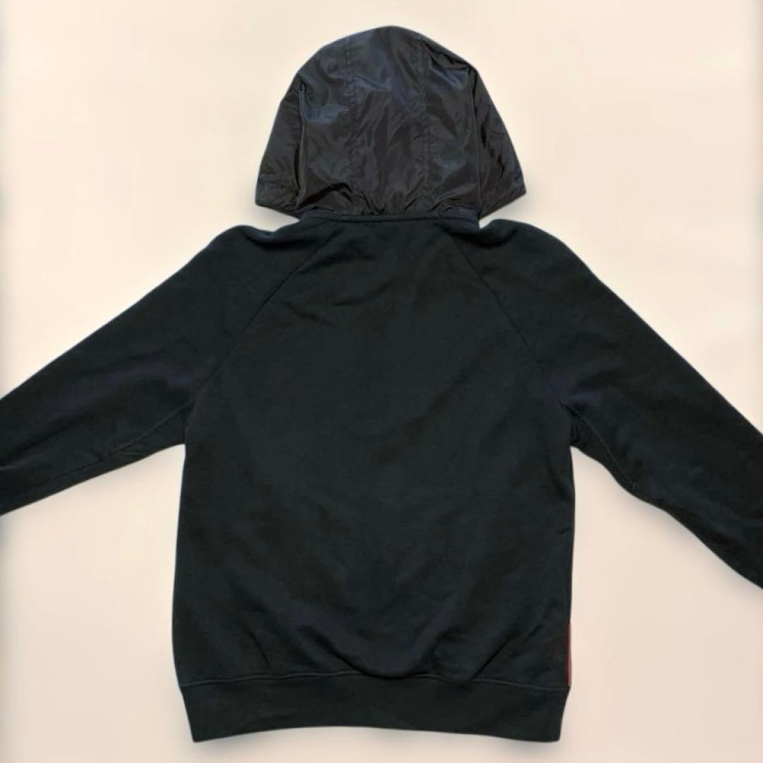 【良品】PRADA SPORT プラダスポーツ パーカー ジャージ ブラック S