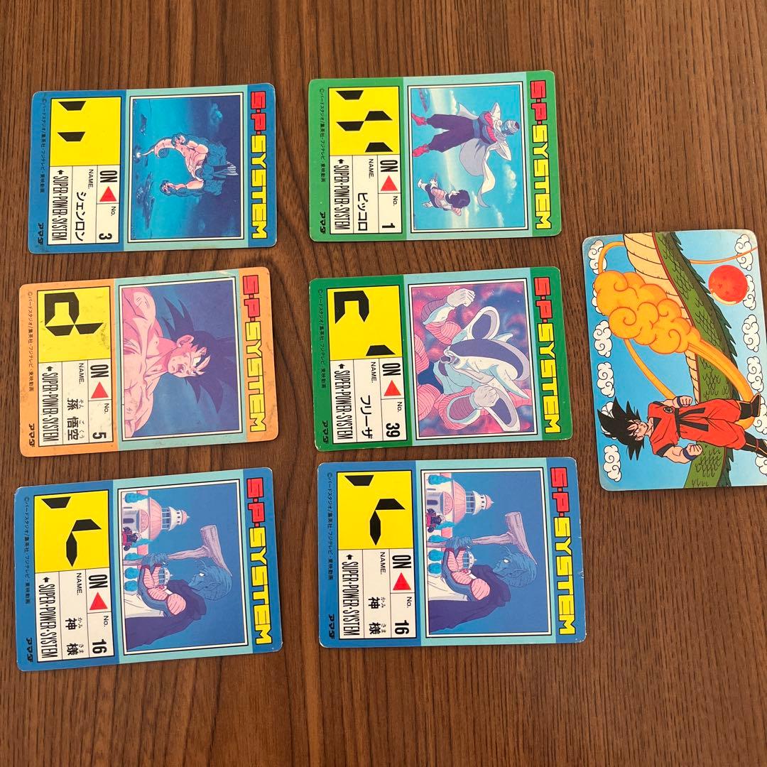 ＼当時物／ドラゴンボールZ カードセット 7枚