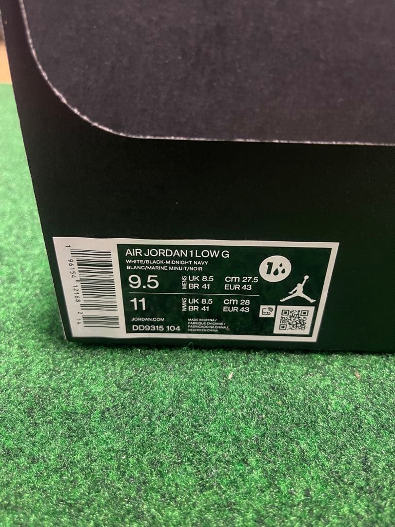 【ぞうさん】Nike Air Jordan 1 ゴルフスニーカー